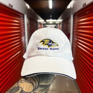Vintage Baltimore Ravens Radio WLIF 101.2 Hat Strapback NFL